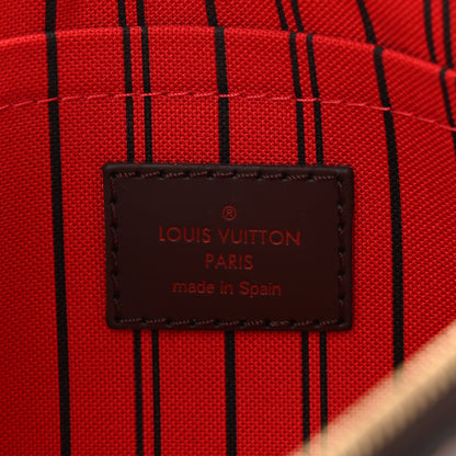 Louis Vuitton Damier Ebene Neverfull MM GM Pochette 6 of 7