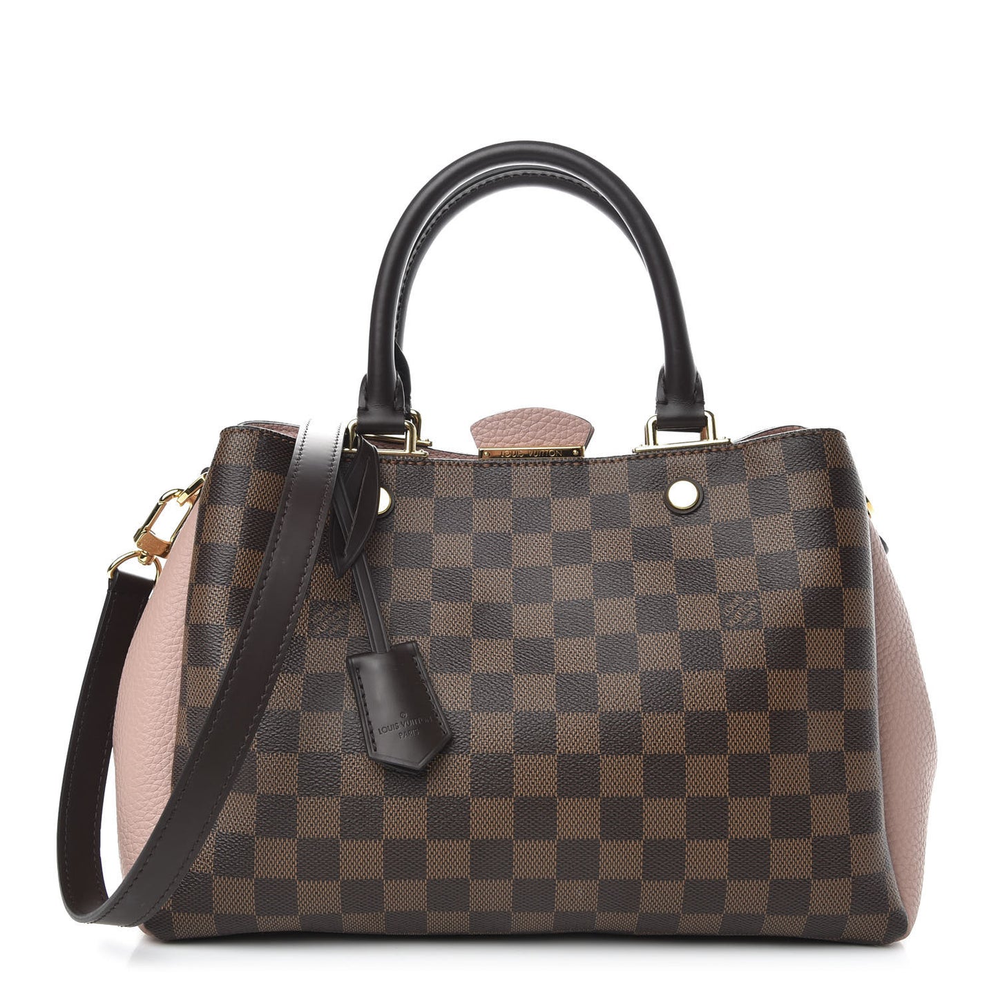 Damier Ebene Cuir Taurillon Brittany Magnolia