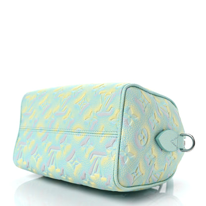 Louis Vuitton Empreinte Monogram Summer Stardust Speedy 20 Water Green 6 of 6