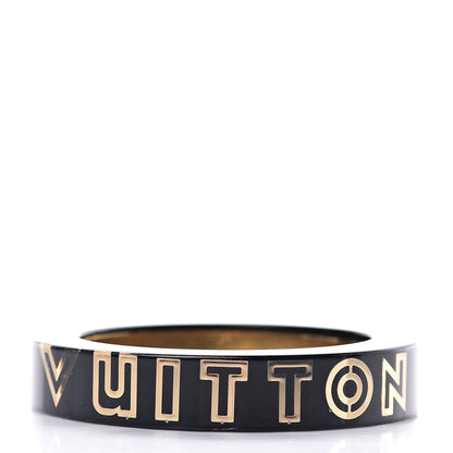 Louis Vuitton Resin Wanted Bracelet S Black 2 of 3