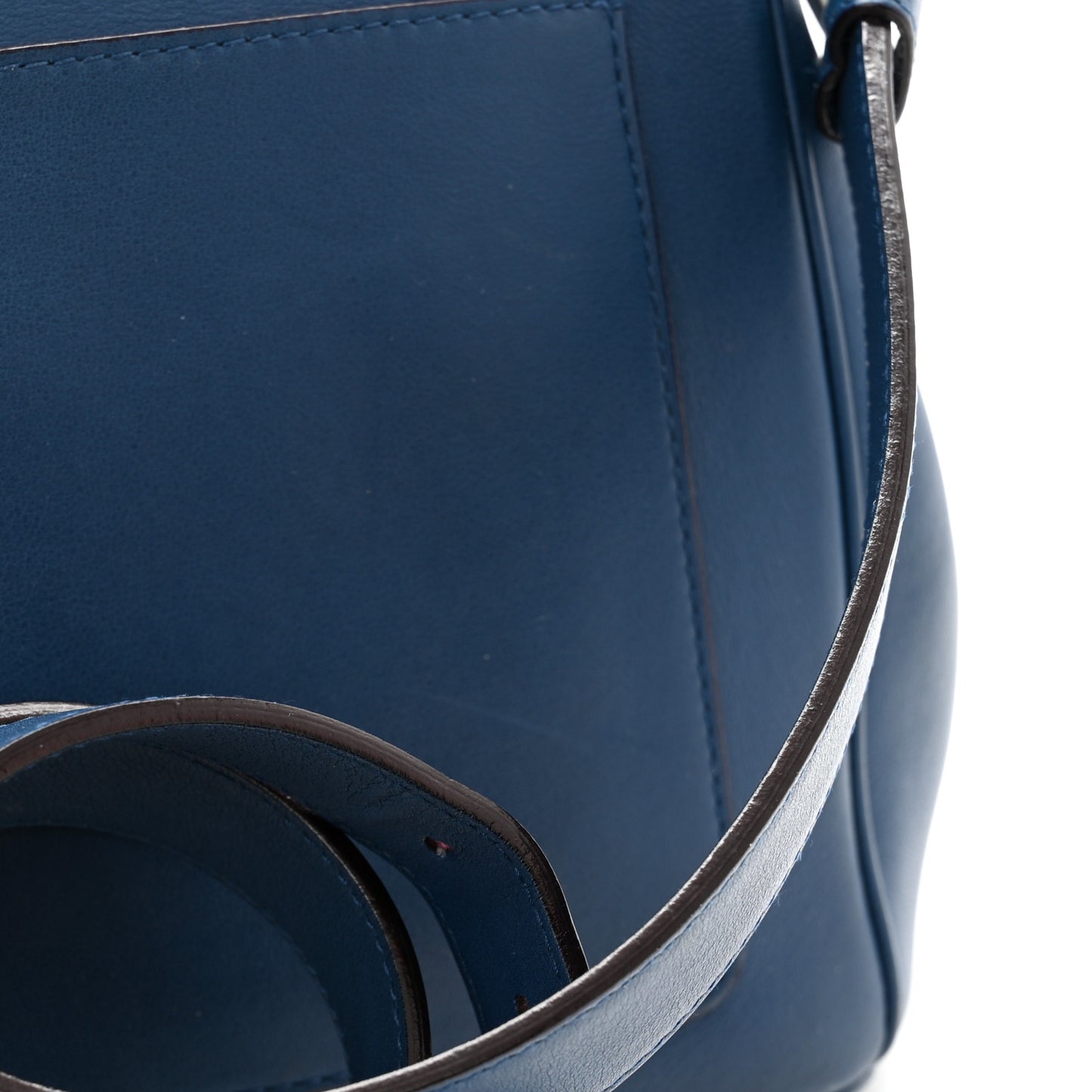 Bullcalf Medium Be Dior Flap Mineral Blue