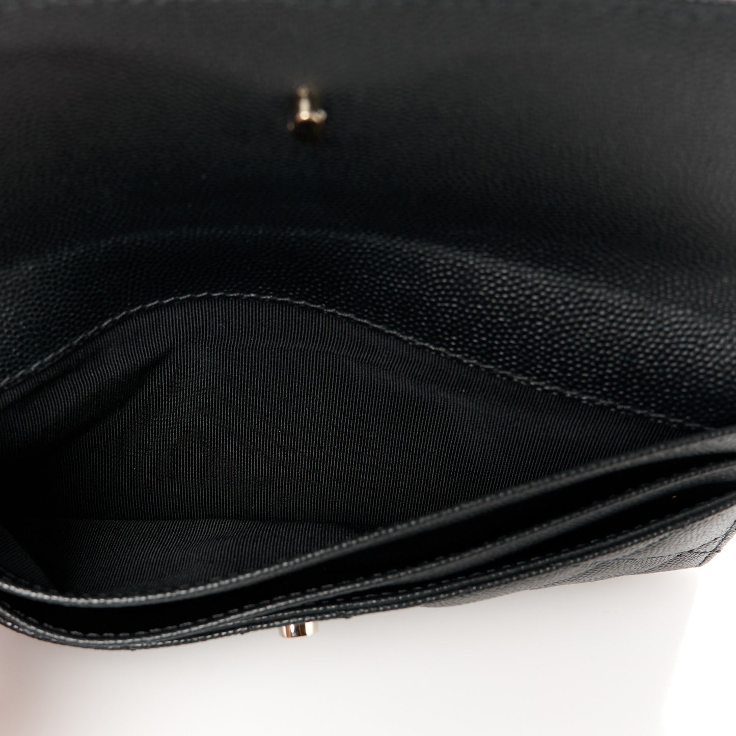 Caviar Quilted Small In & Out Camera Case Black