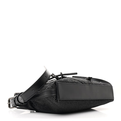 Givenchy Satin Strass Mini Voyou Boyfriend Party Bag Black 4 of 13