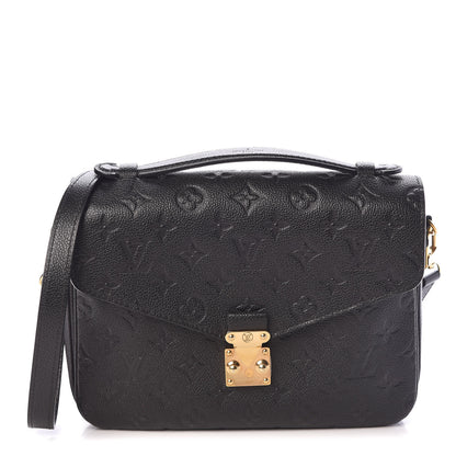 Louis Vuitton Empreinte Pochette Metis Black 1 of 9