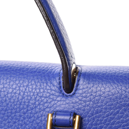 Celine Grained Calfskin Mini Belt Bag Indigo 16 of 17
