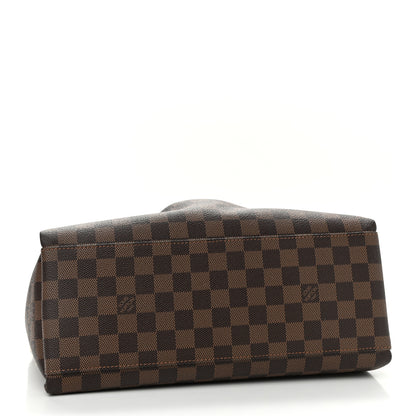 Louis Vuitton Damier Ebene Odeon Tote MM Black 4 of 11