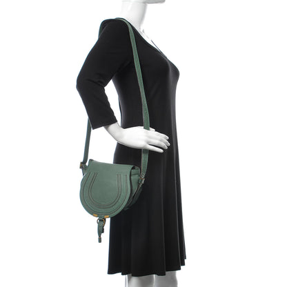 Chloe Calfskin Mini Marcie Round Crossbody Bag Eucalyptus 2 of 9