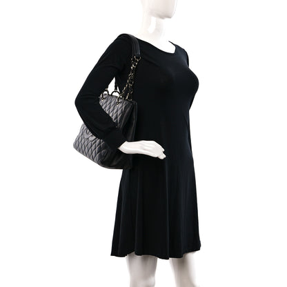 Chanel Caviar Quilted Grand Shopping Tote GST Black 2 of 9