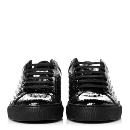 Givenchy Patent Calfskin 4G Urban Street Sneakers 36 Black 2 of 8