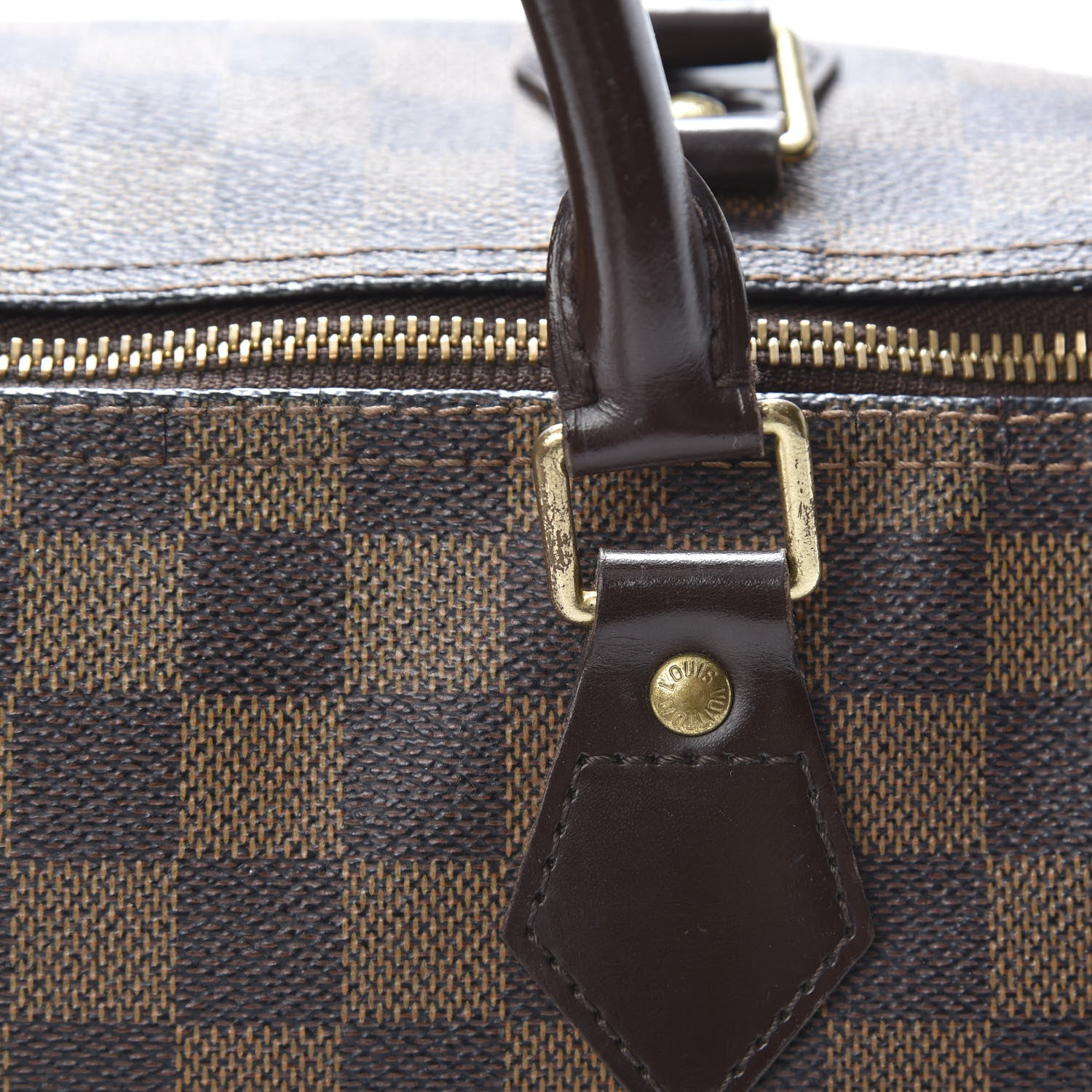 Louis Vuitton Damier Ebene Speedy 30 15 of 21