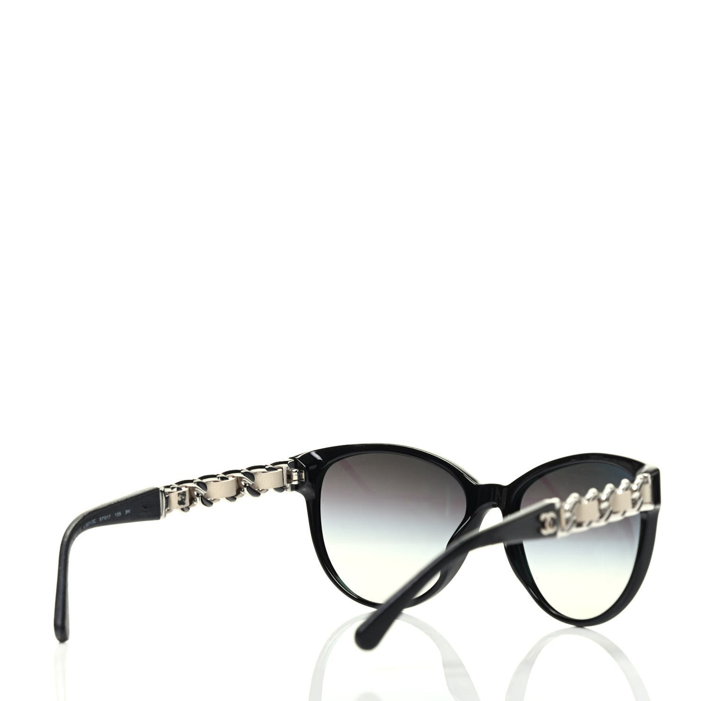 CC Chain Sunglasses 5215Q Black