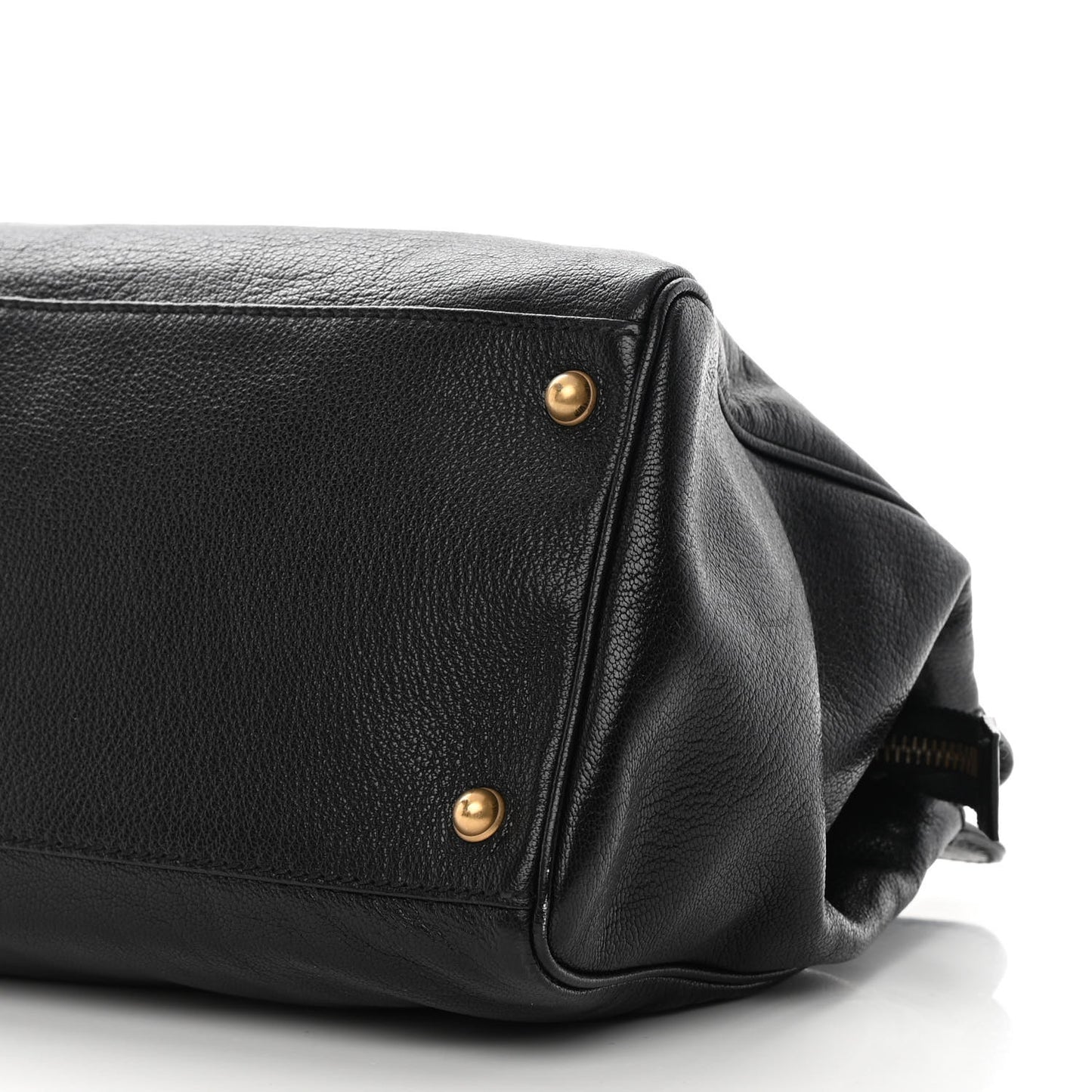 Calfskin Blondie Satchel Black