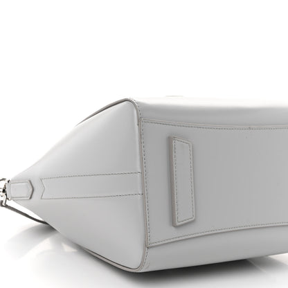 Givenchy Box Calfskin Small Lock Antigona Shoulder Bag Cloud Grey 8 of 9