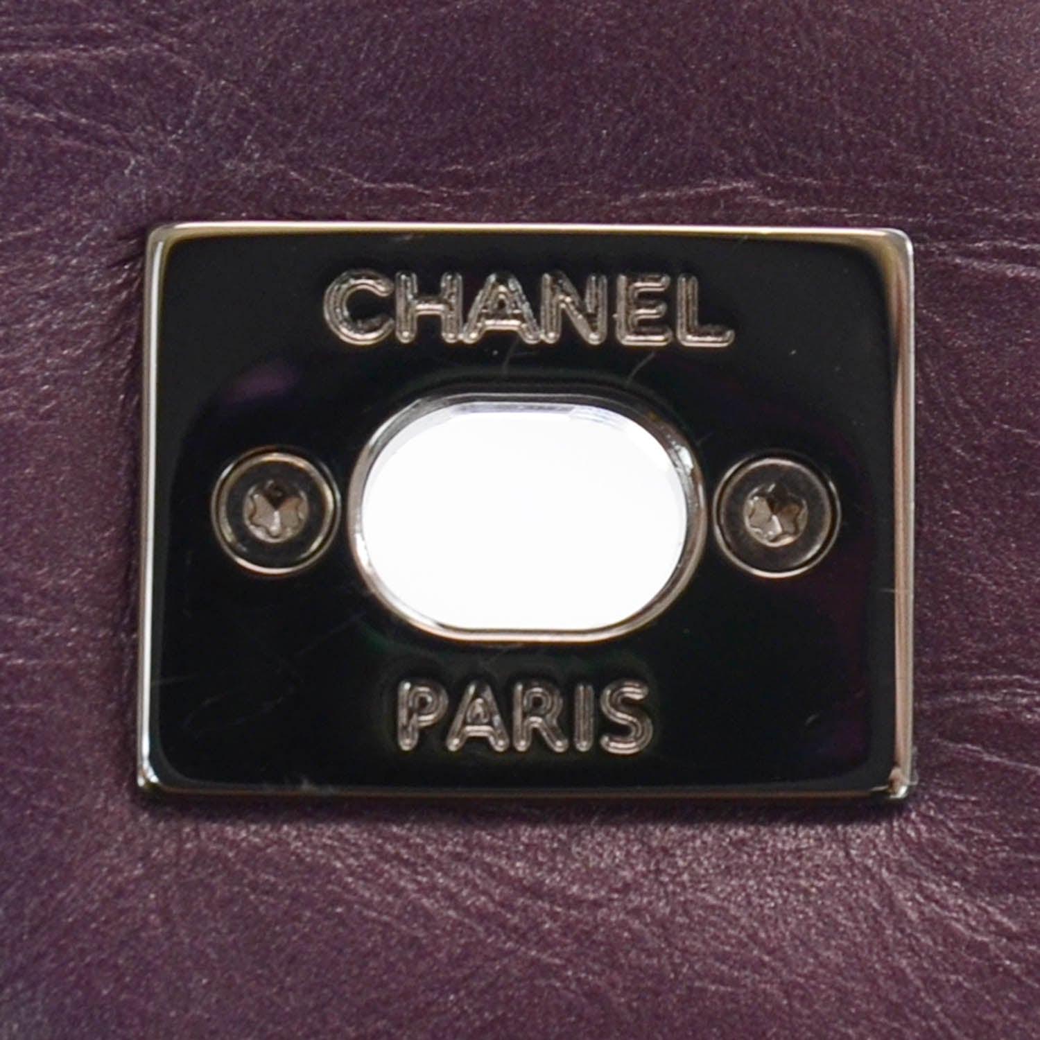 Chanel Calfskin Mineral Nights Mini Flap Dark Purple 6 of 10