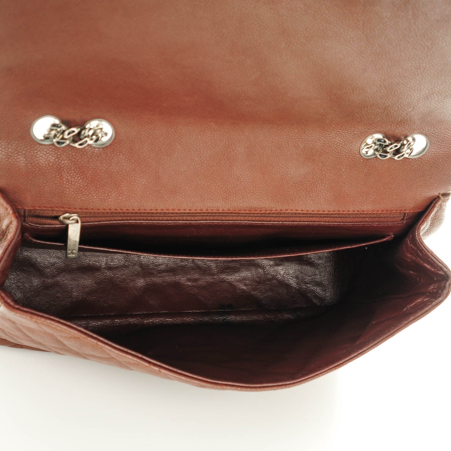 Chanel Washed Caviar Quilted 2.55 Reissue 227 Flap Brown 5 of 7