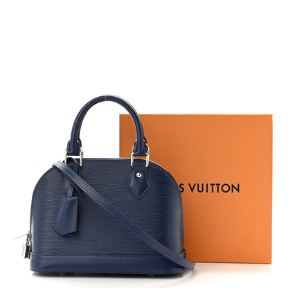 Louis Vuitton Epi Alma BB Indigo 10 of 10
