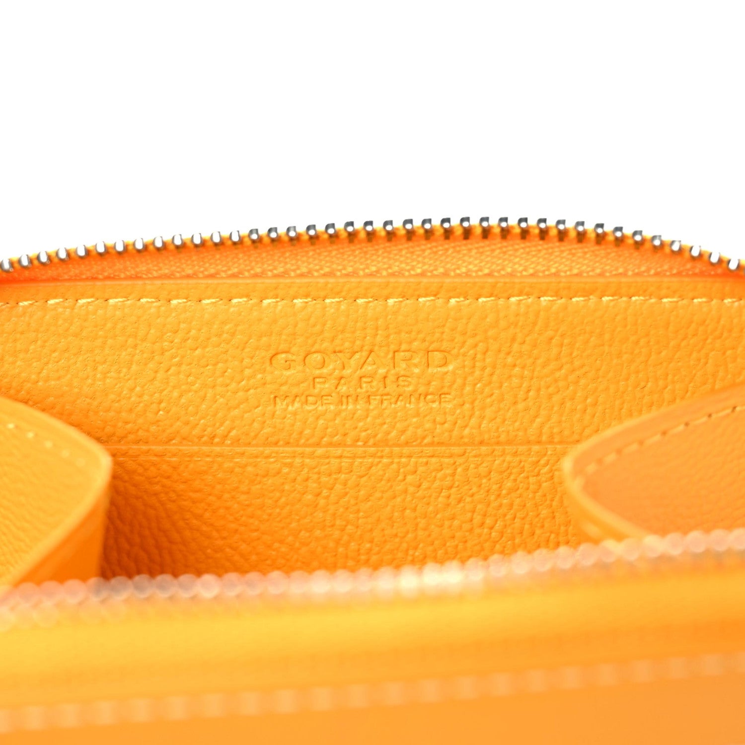 Goyard Goyardine Matignon Porte Monnaei Wallet Yellow 6 of 7