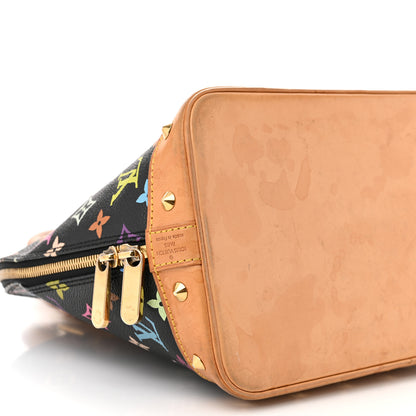 Louis Vuitton Monogram Multicolor Alma Black 9 of 14