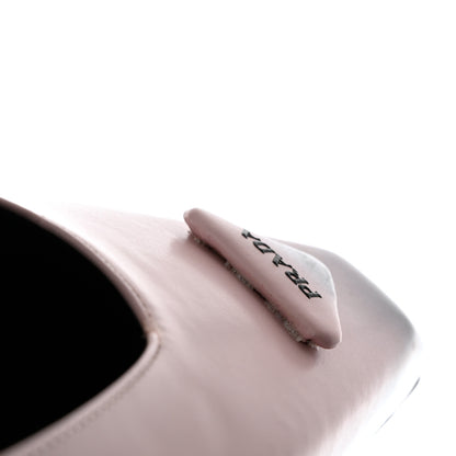 Prada Spazzolato Modellerie Mary Jane 95mm Pumps 39.5 Alabastro 8 of 13