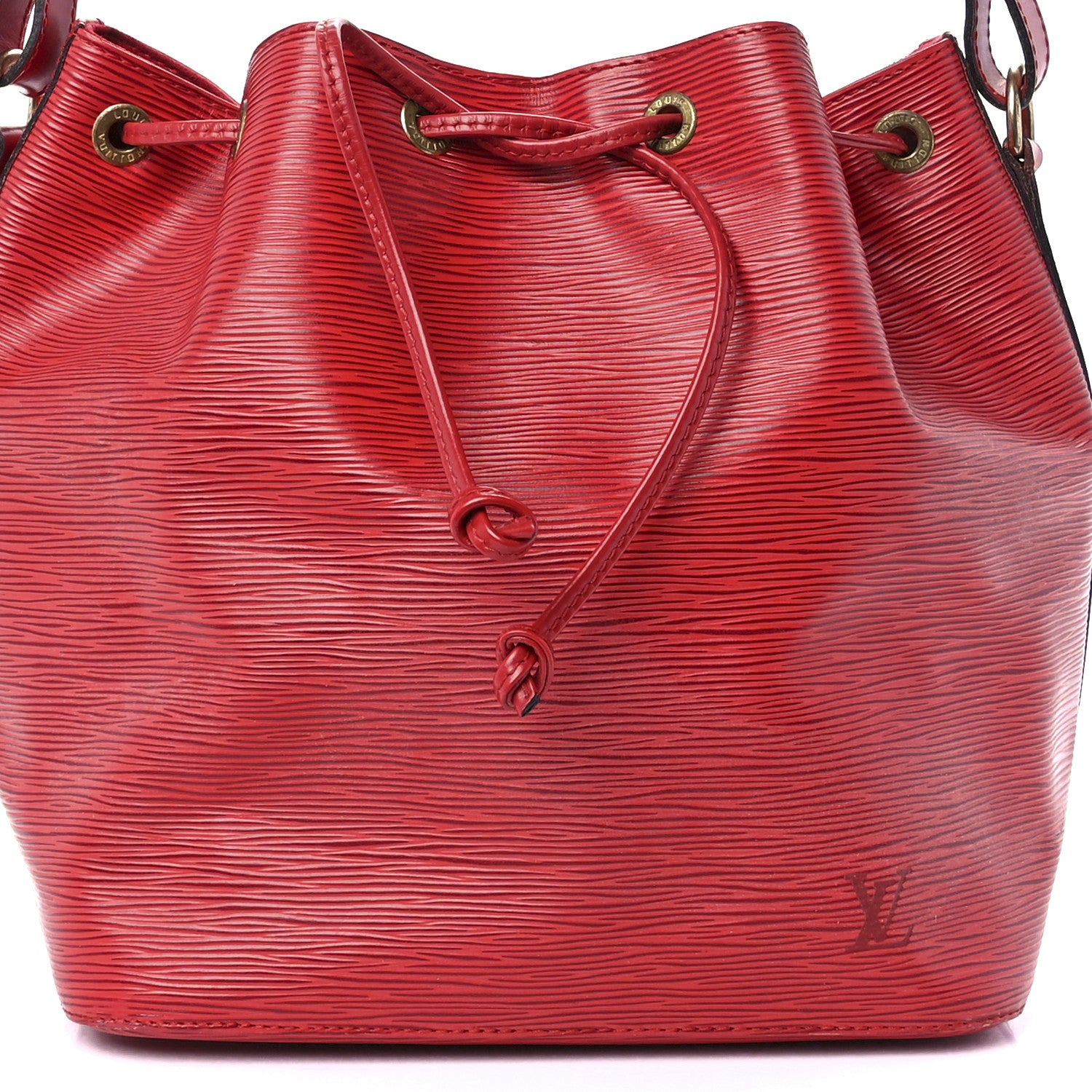 Louis Vuitton Epi Petit Noe Castillan Red 9 of 12