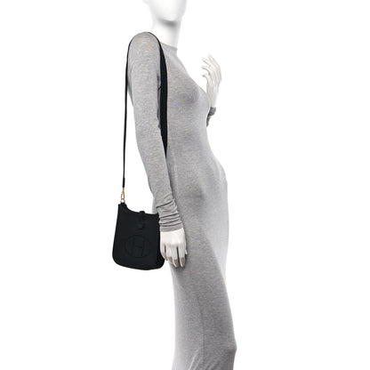 Hermes Taurillon Maurice Evelyne TPM Black 2 of 11