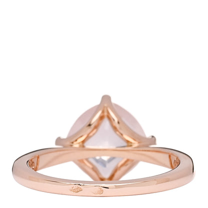 Cartier 18K Pink Gold Diamond Rose Quartz Inde Mysterieuse Ring 54 6.75 4 of 7