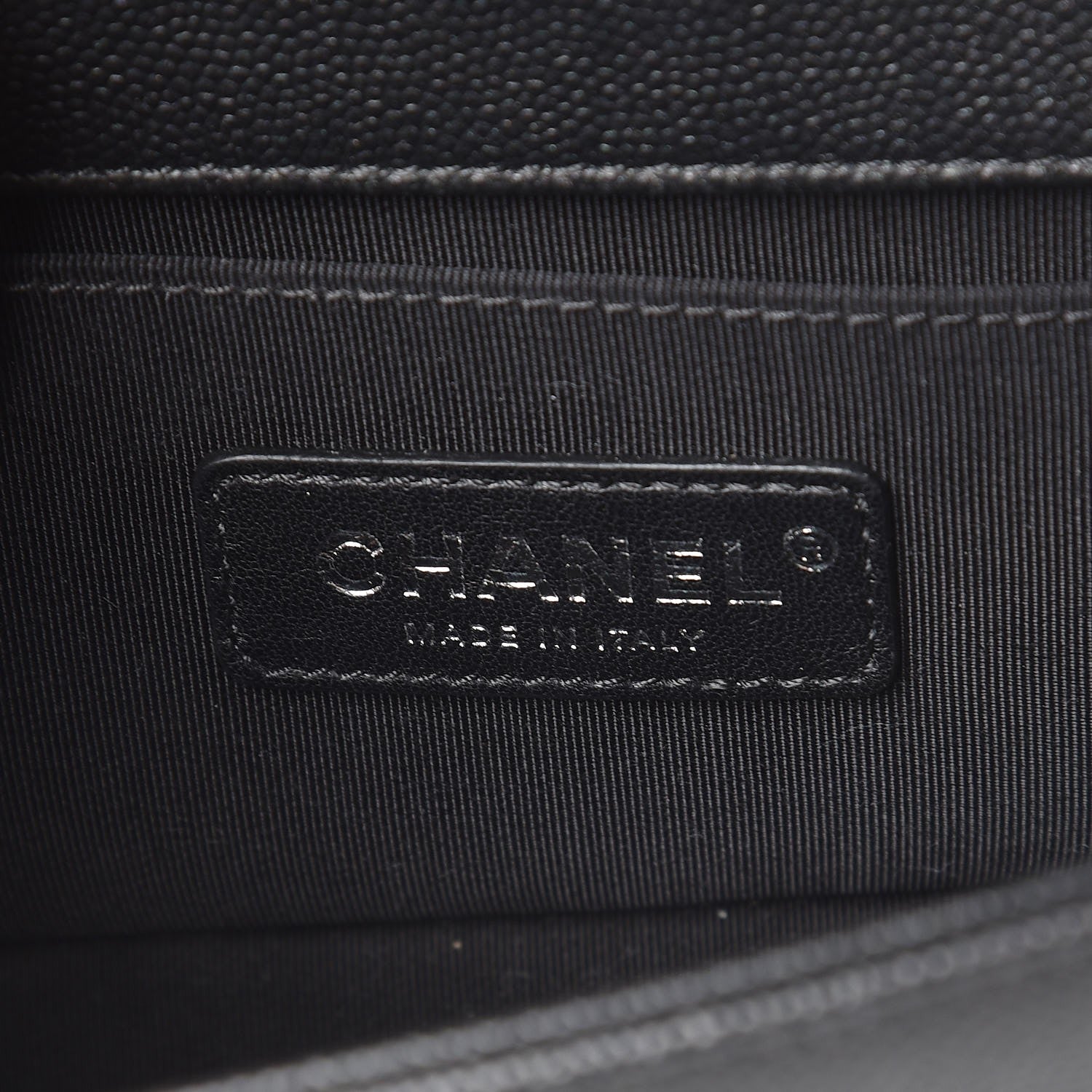 Chanel Caviar Quilted Small Boy Flap So Black 6 of 8