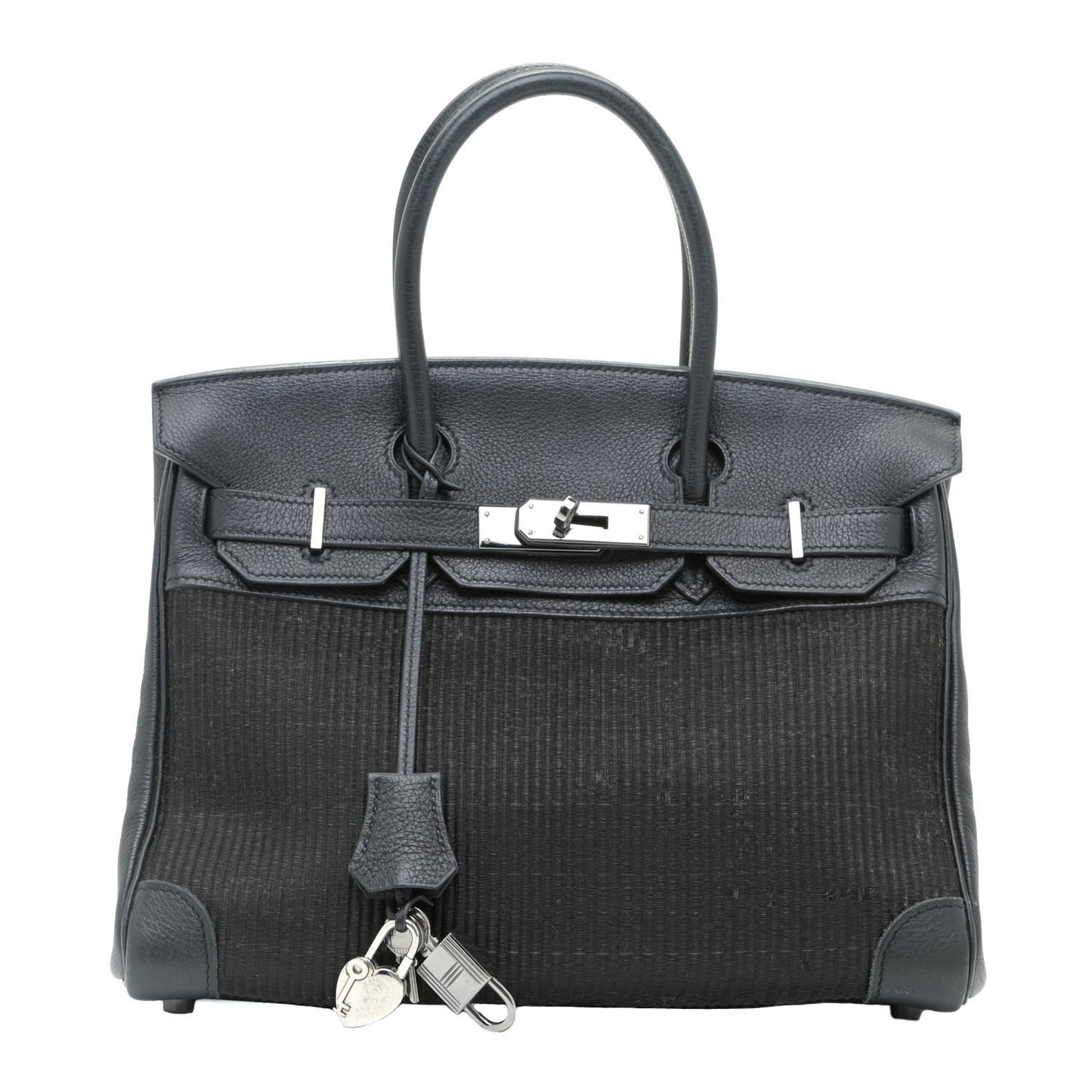 Taurillon Clemence Crinoline Birkin 30 Black