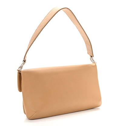 Chanel Calfskin Square Stitched Mademoiselle Shoulder Bag Tan 3 of 11