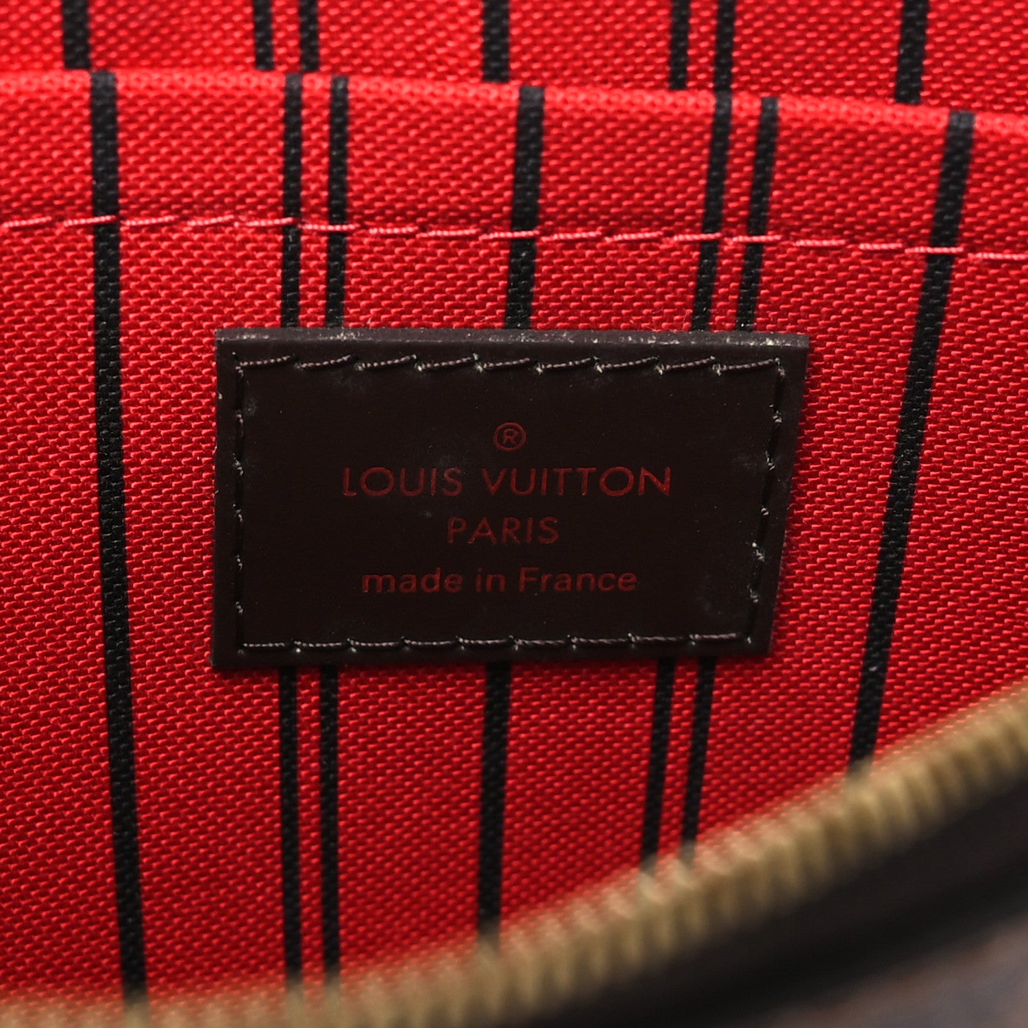 Louis Vuitton Damier Ebene Neverfull MM GM Pochette 6 of 6