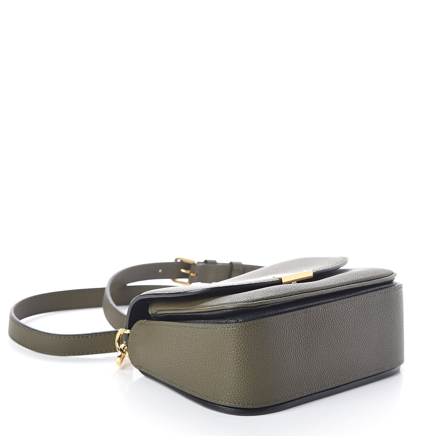 Grained Calfskin Vivienne NM Kaki
