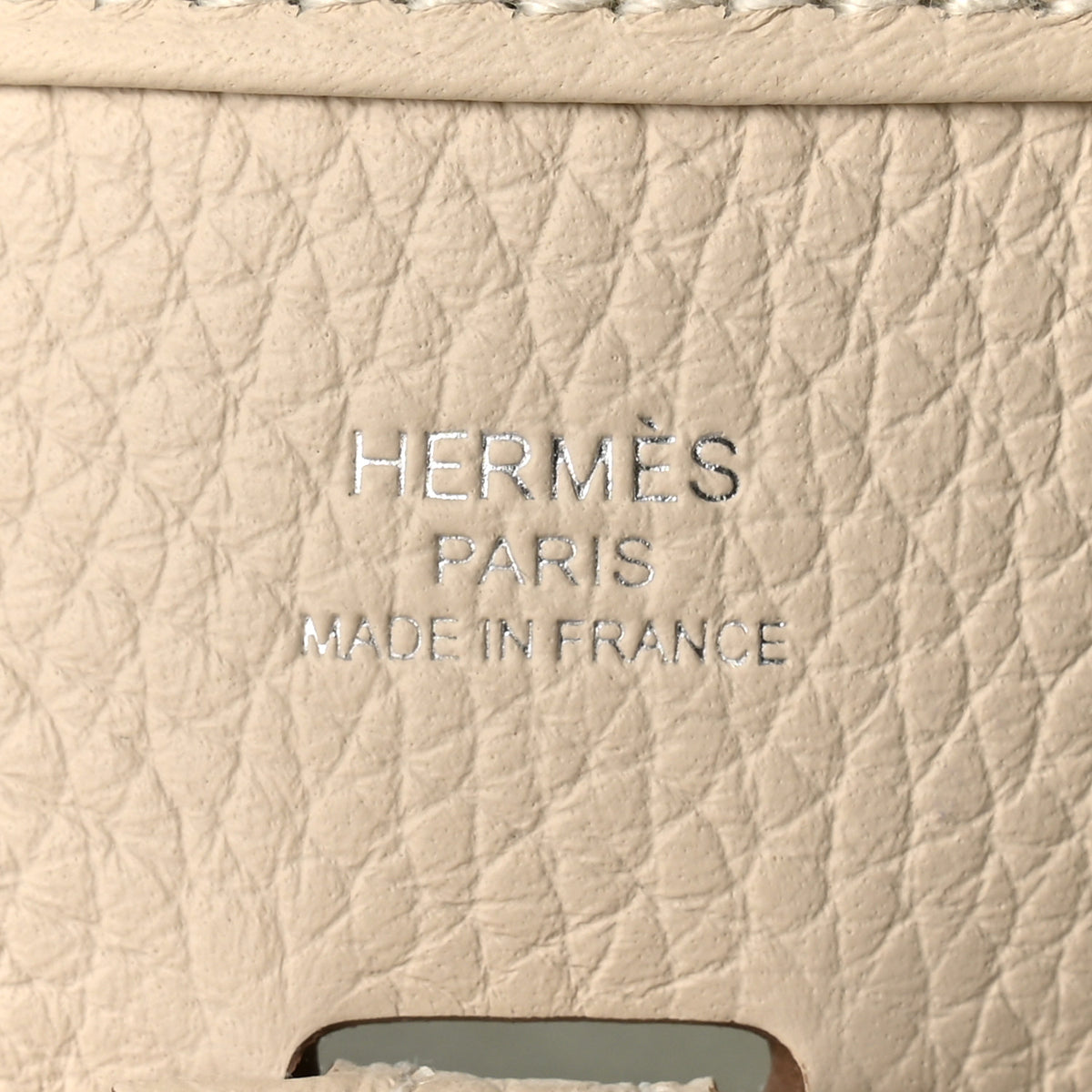 Hermes Taurillon Clemence Evelyne 23 Poche III Craie 6 of 10