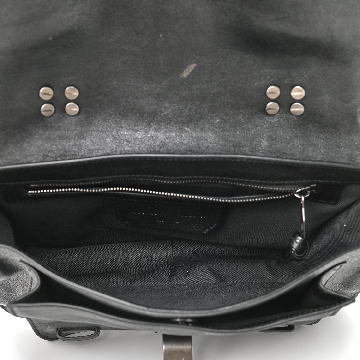 Proenza Schouler Lambskin Tiny PS1 Satchel Black 5 of 10