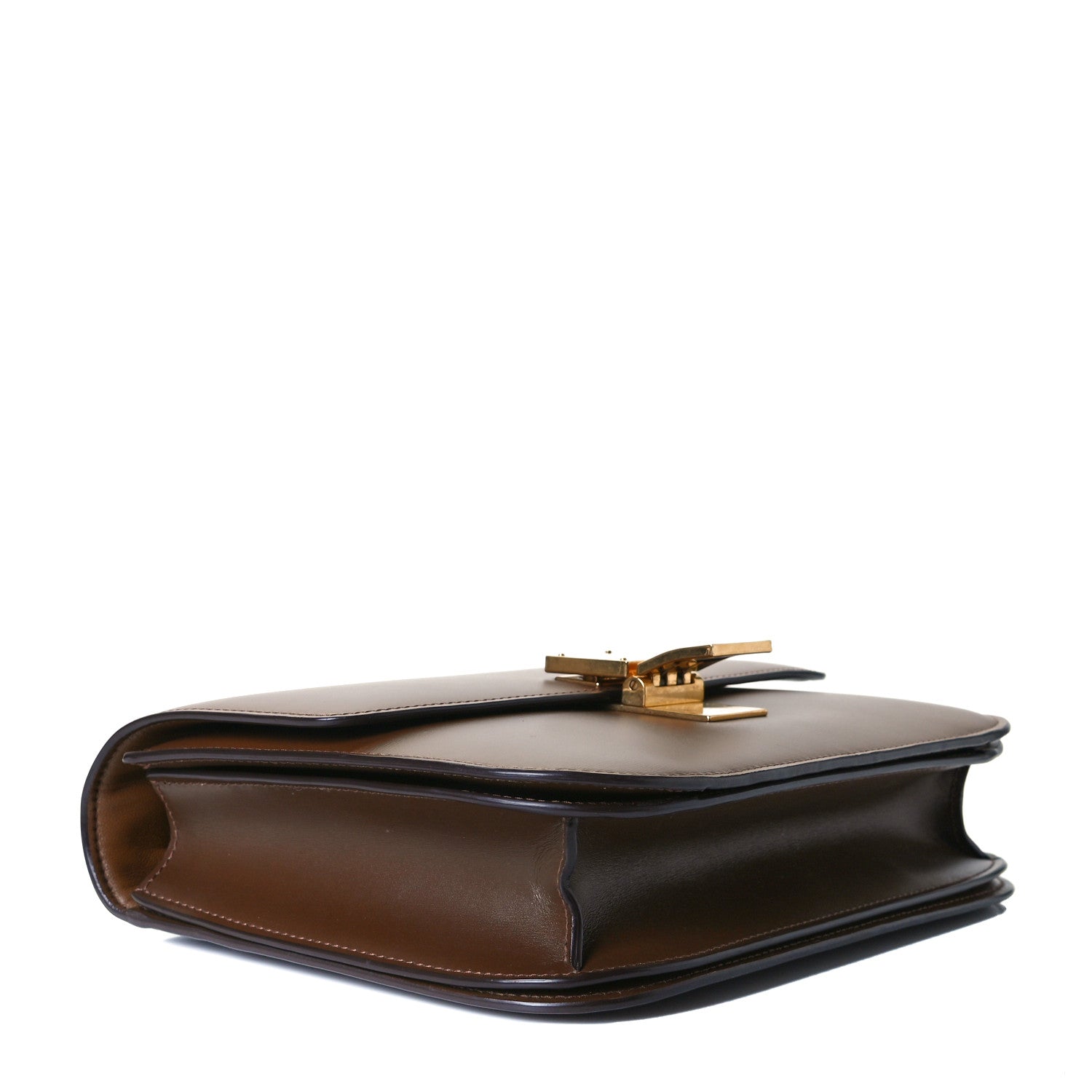 Celine Box Calfskin Medium Classic Box Flap Bag Camel 4 of 10