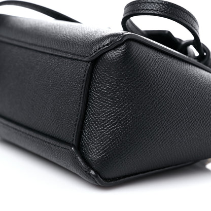 Celine Grained Calfskin Pico Belt Bag Black 8 of 8
