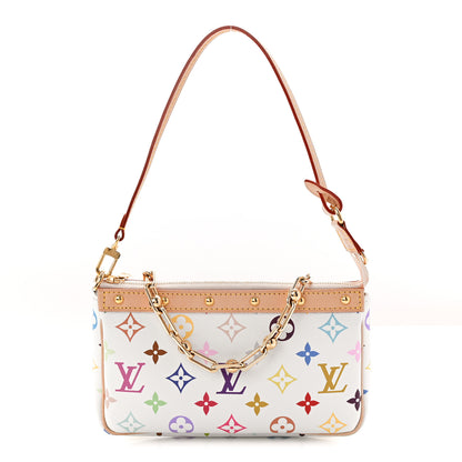 Louis Vuitton LV X TM Monogram Multicolor Pochette Accessories White 1 of 11