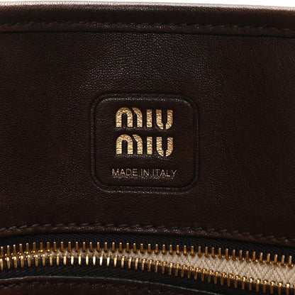 Miu Miu Nappa Medium Aventure Bag Radica 6 of 9