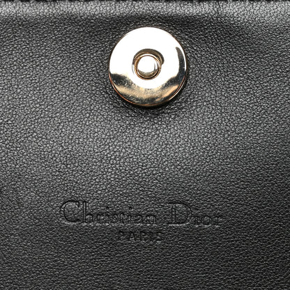 Christian Dior Patent Cannage Nano Lady Dior Card Holder Black 6 of 7
