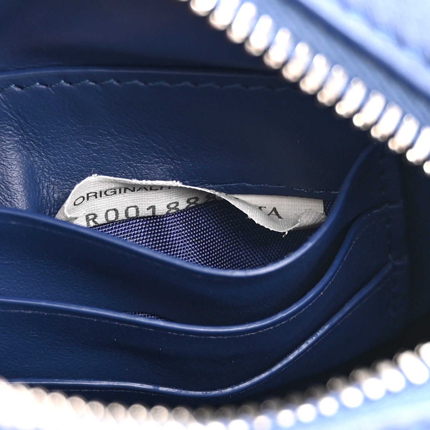 Bottega Veneta Nappa Intrecciato Phone Case Crossbody Bag Cobalt 8 of 11