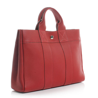 Hermes Togo Fourre Tout PM Rouge 3 of 7