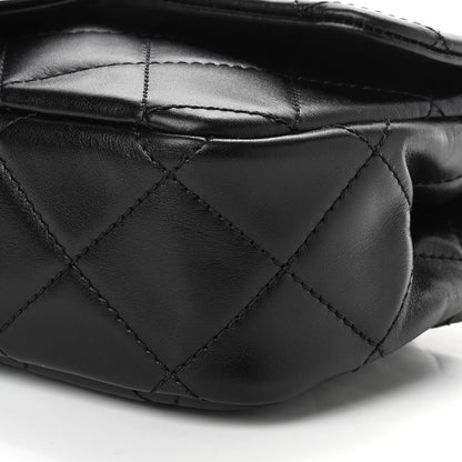 Chanel Calfskin Quilted Small Crystal Pearls Flap Bag Black 10 of 10