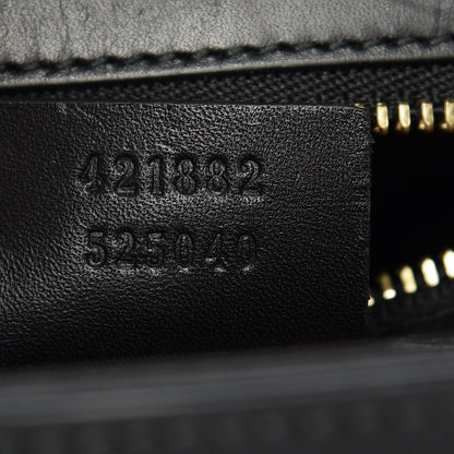 Gucci Calfskin Small Sylvie Shoulder Bag Black 8 of 13