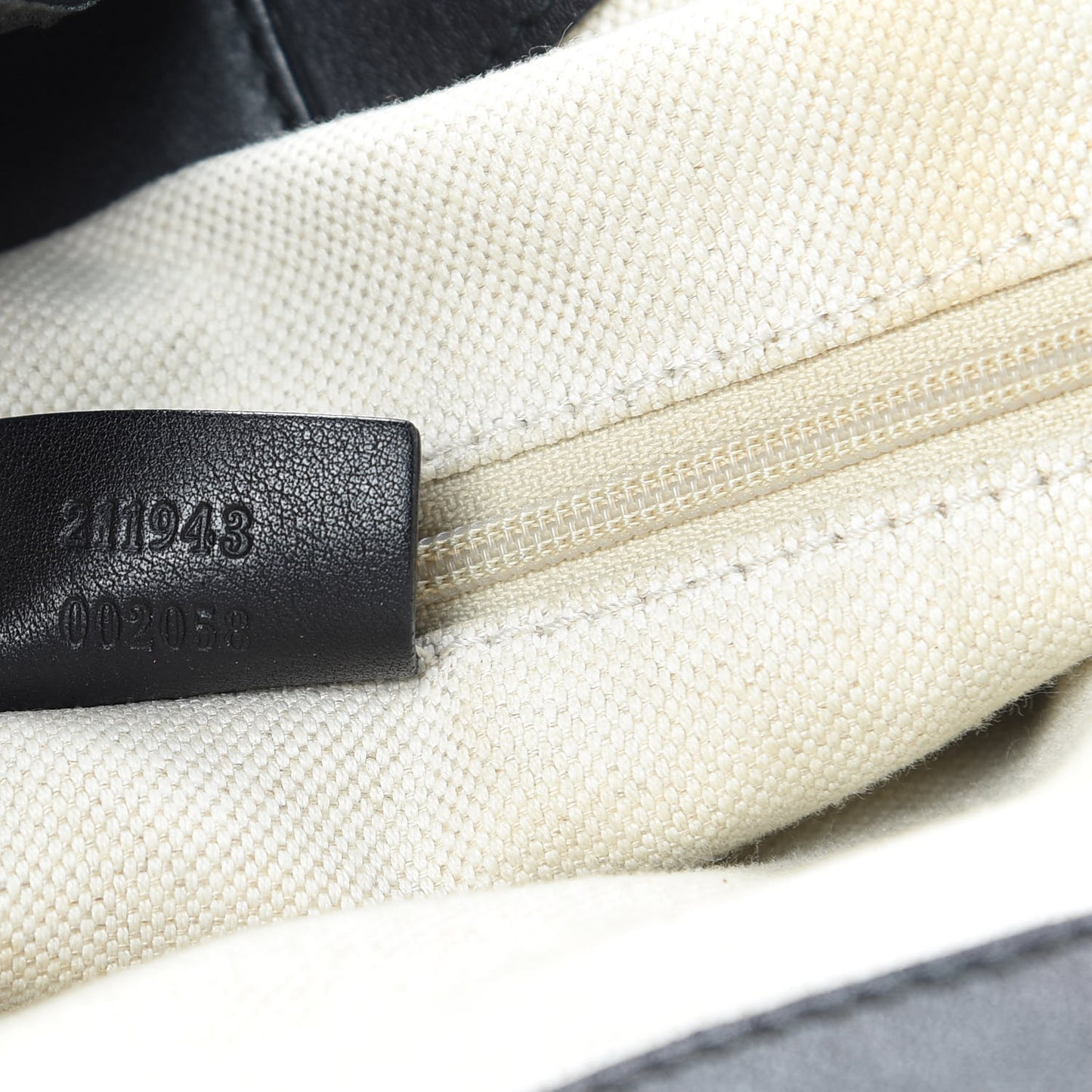 Guccissima Large Sukey Tote Black