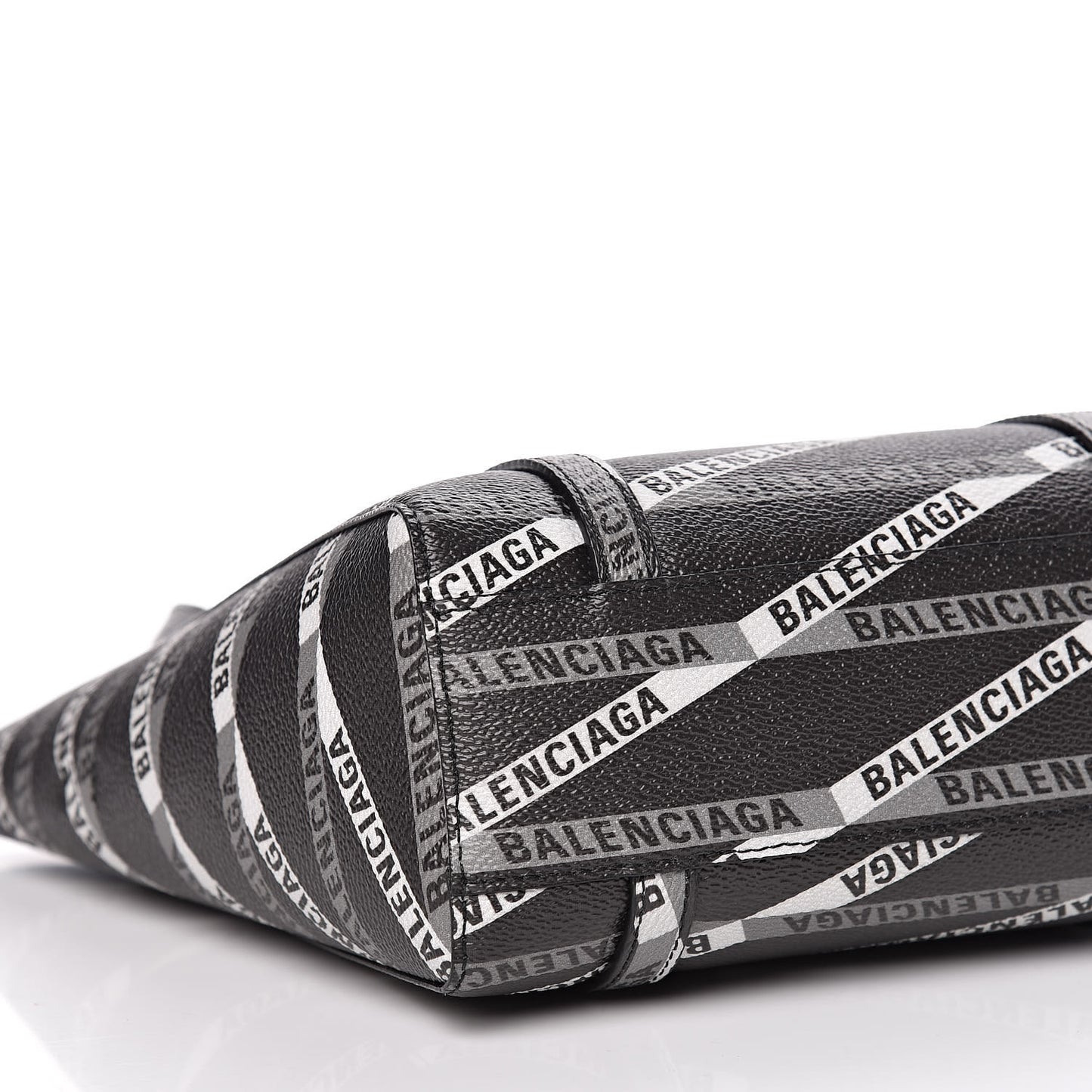 Coated Canvas Losange Monogram XXS Tote Black Grey