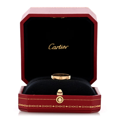 Cartier 18K Yellow Gold 3.5mm LOVE Wedding Band Ring 52 6 5 of 5