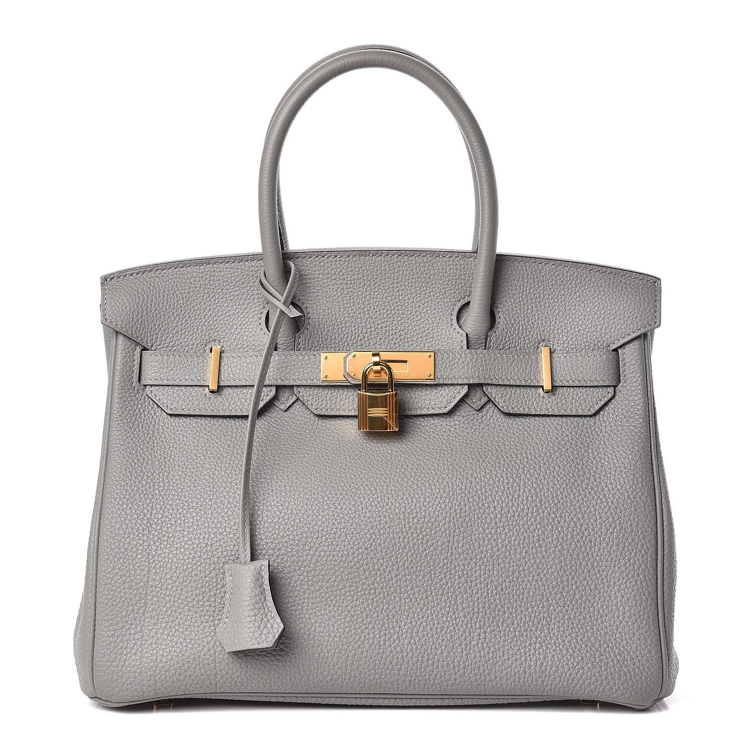 Hermes Togo Birkin 30 Gris Mouette 1 of 34