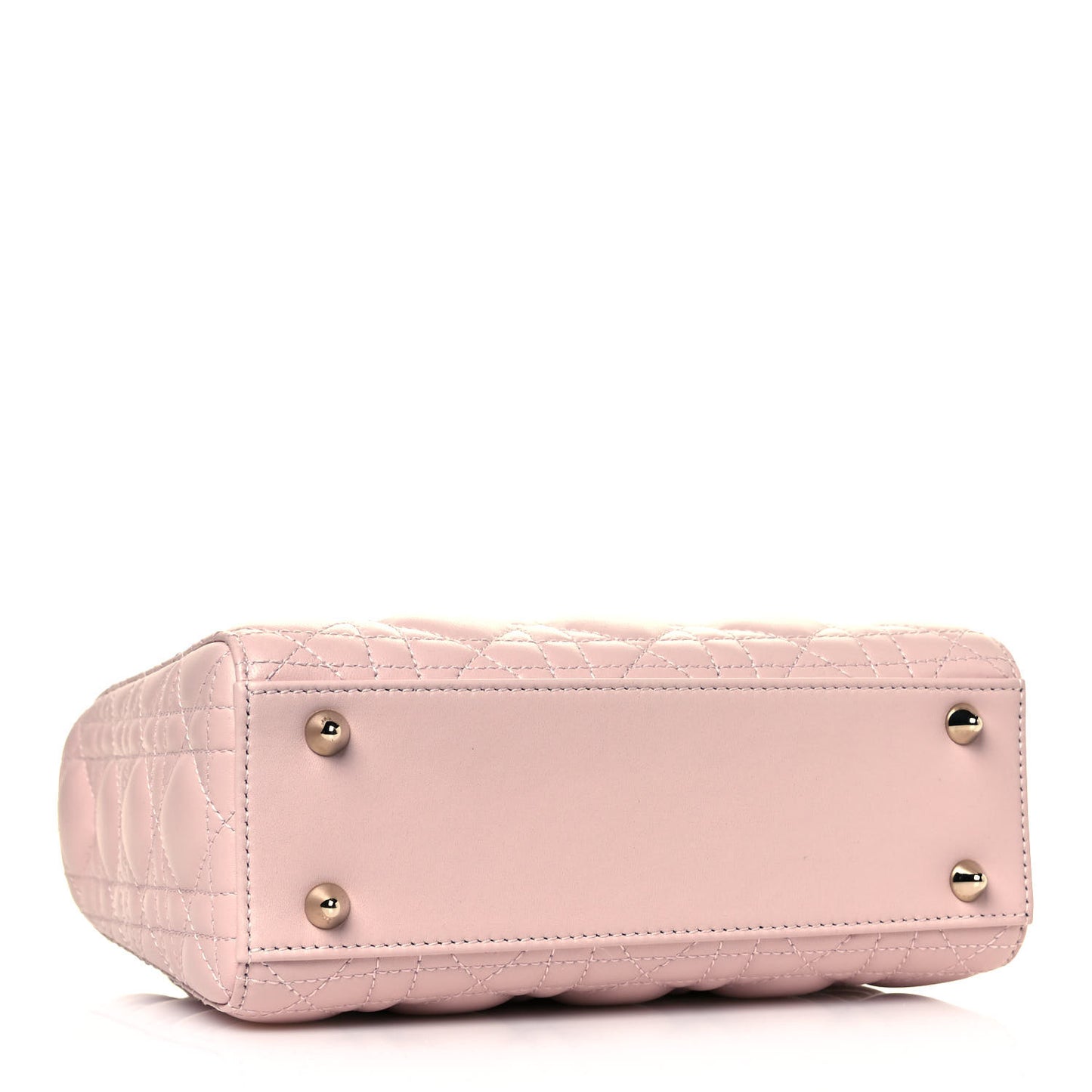 Lambskin Cannage Small My ABCDior Lady Dior Blush Pink