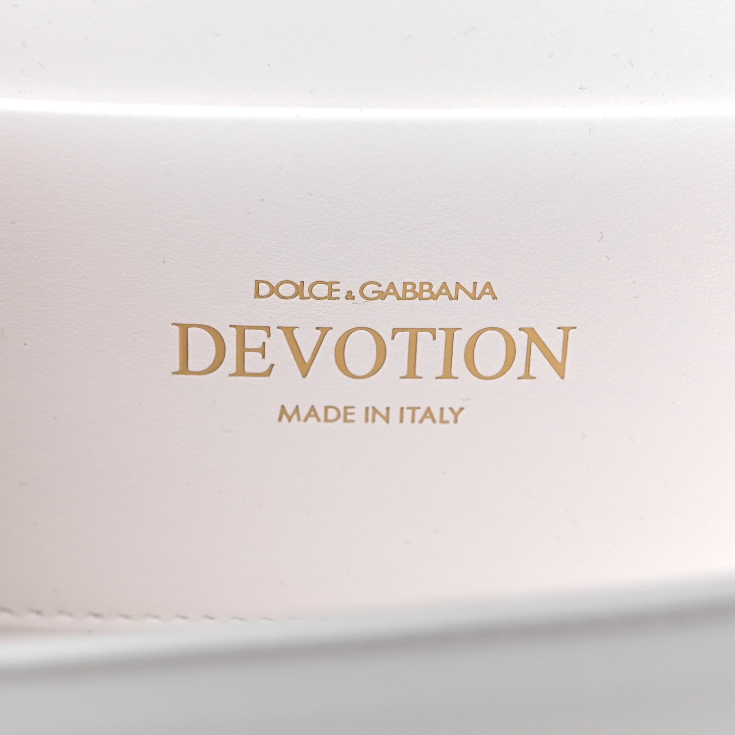 Dolce & Gabbana DOLCE & GABBANA Smooth Calfskin Small Devotion Envelope Top Handle Bag White 6 of 9