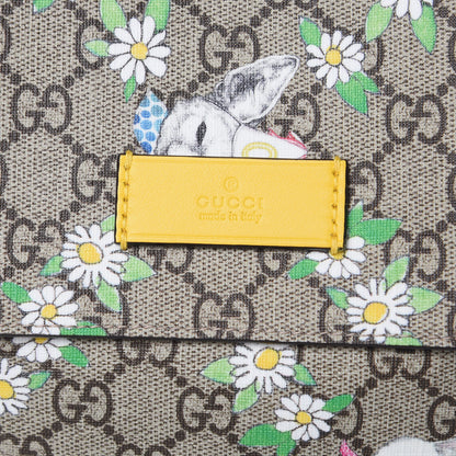 Gucci GG Supreme Monogram Love Pets Diaper Bag Yellow 7 of 11