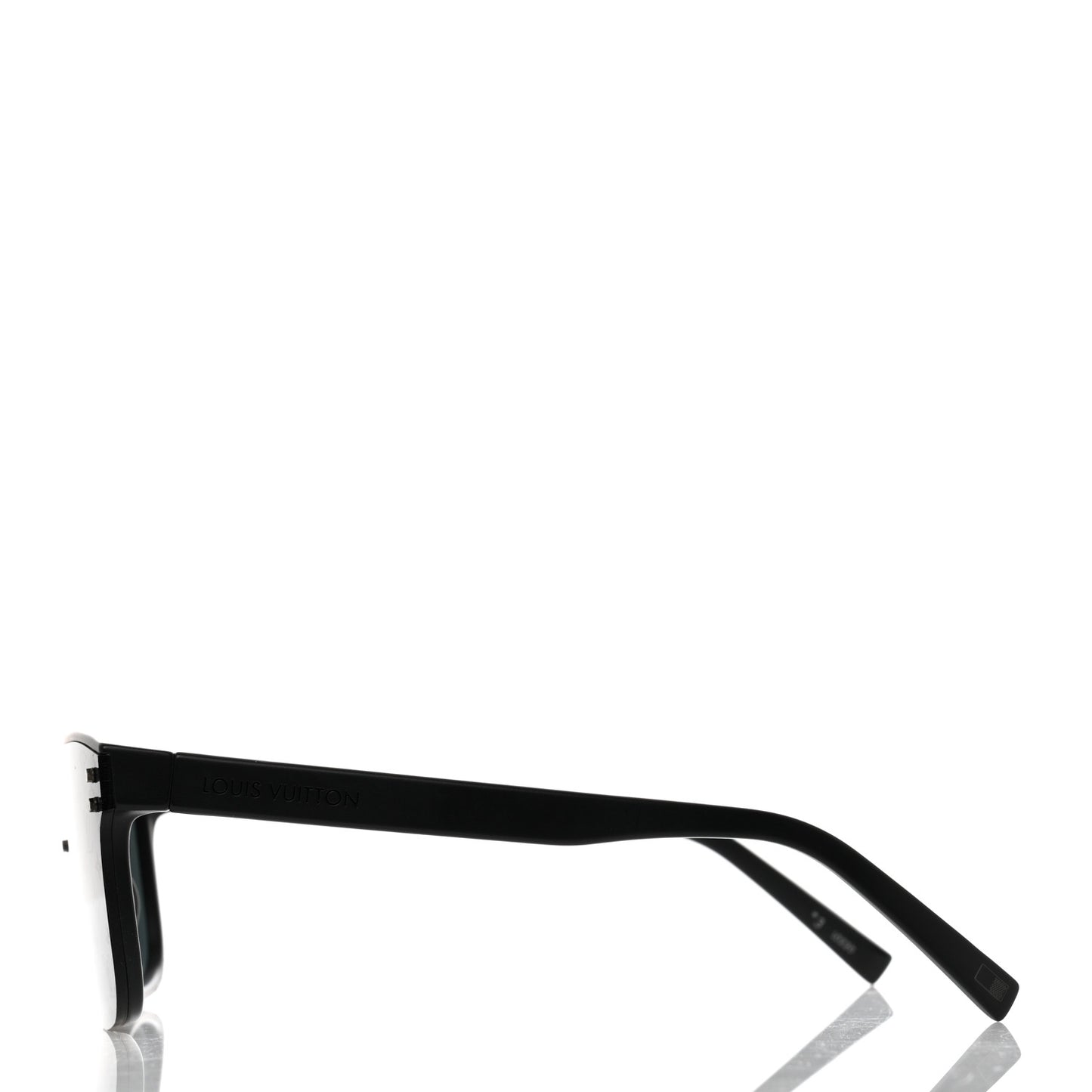 Acetate LV Waimea Square Sunglasses Z1082W Black